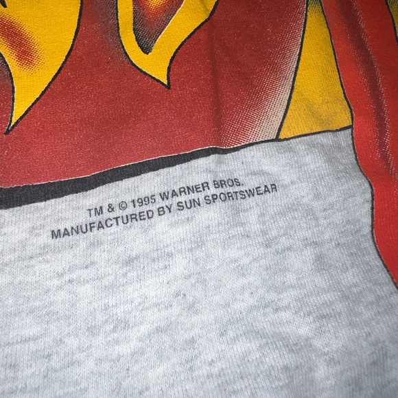 Retro Offical Yosemite Sam Tshirt, 1995 XL. Bugs Bunny, Looney Tunes, Athletic - Picture 5 of 14